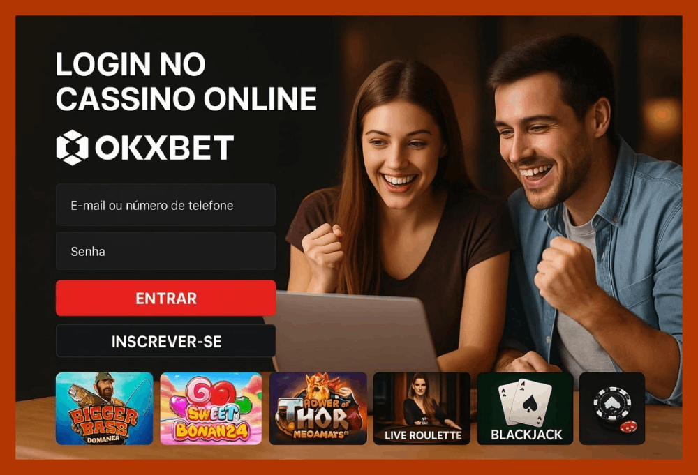 Criar uma nova Conta no plataforma OKXBET